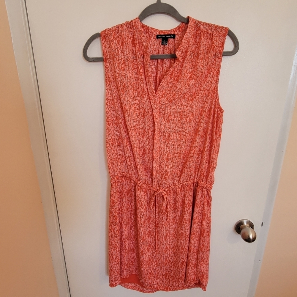 Hilary Radley Dress Size 4 womens small beach resort vacation cruise drawstring